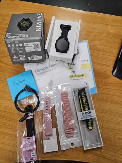 ดำ Garmin Forerunner 265s