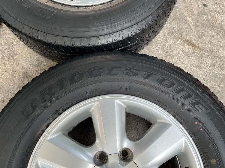 ✨ล้อแม็ก✨Toyota Fortuner ก้านใหญ่ ขอบ 17 แถมยาง 255-70-17 Bridgestone ปี 22 รูปที่ 6