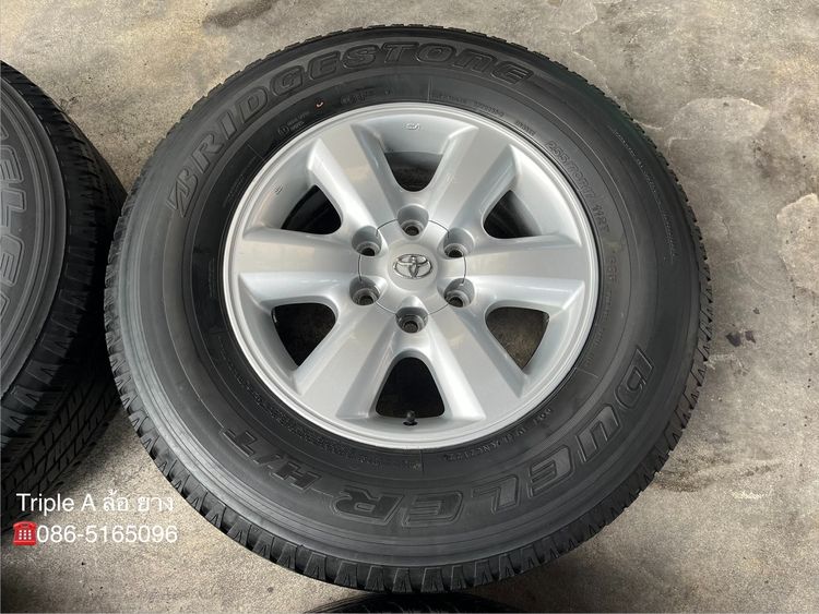 ✨ล้อแม็ก✨Toyota Fortuner ก้านใหญ่ ขอบ 17 แถมยาง 255-70-17 Bridgestone ปี 22 รูปที่ 5