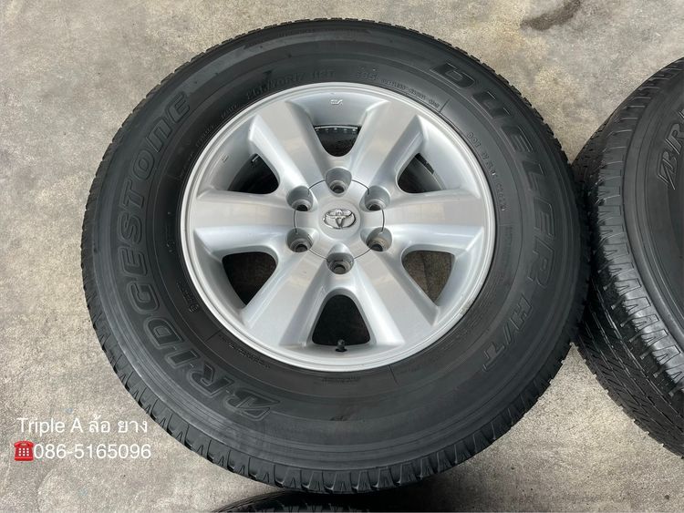 ✨ล้อแม็ก✨Toyota Fortuner ก้านใหญ่ ขอบ 17 แถมยาง 255-70-17 Bridgestone ปี 22 รูปที่ 4