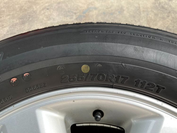 ✨ล้อแม็ก✨Toyota Fortuner ก้านใหญ่ ขอบ 17 แถมยาง 255-70-17 Bridgestone ปี 22 รูปที่ 8
