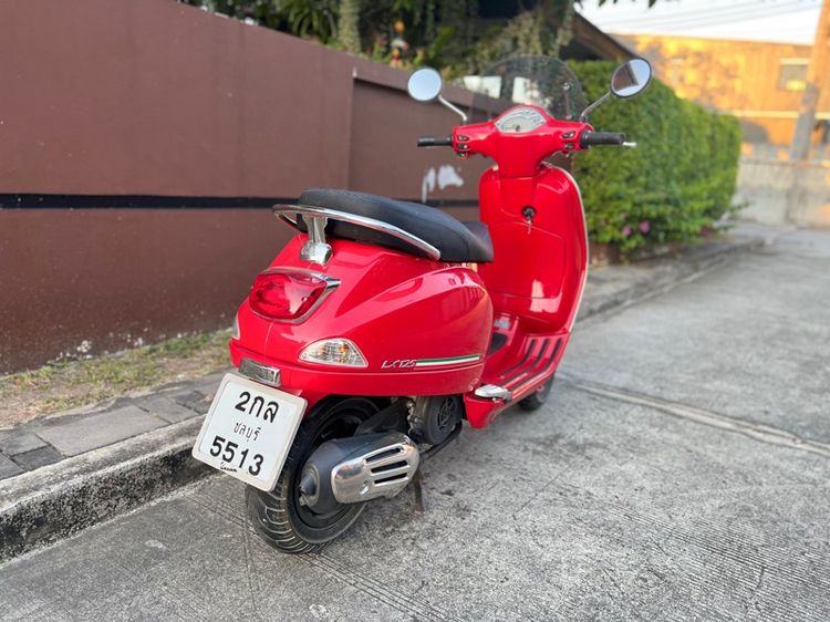 รถไม่ค่อยได้ใช้ เลขไมล์ 1,500 กิโล  ขาย VESPA LX 125 i-GET ปี2018 รูปที่ 3