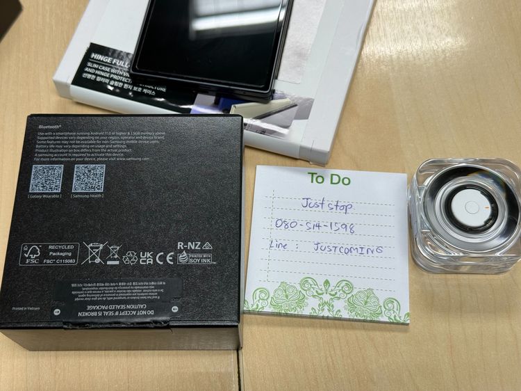 Samsung Fold7 12 512GB สีดํา Jet Black แถม Samsung Galaxy Ring เบอร์ 9 Titanium Black ประกันเหลือ รูปที่ 13