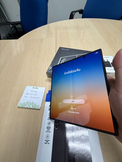 Samsung Fold7 12 512GB สีดํา Jet Black แถม Samsung Galaxy Ring เบอร์ 9 Titanium Black ประกันเหลือ รูปที่ 3