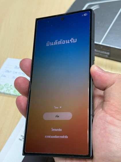  Samsung Fold7 12 512GB สีดํา Jet Black แถม Samsung Galaxy Ring เบอร์ 9 Titanium Black ประกันเหลือ รูปที่ 4