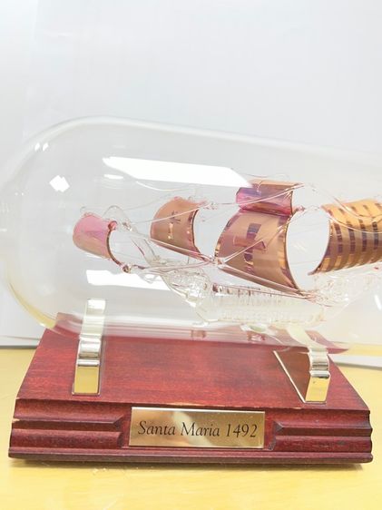 Model เรือในขวดแก้ว 2 ลำ รูปที่ 7