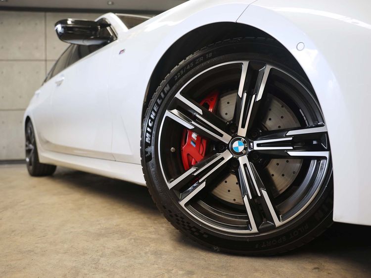 BMW Series 3 2023 320d Sedan ดีเซล ไม่ติดแก๊ส เกียร์อัตโนมัติ ขาว รูปที่ 4