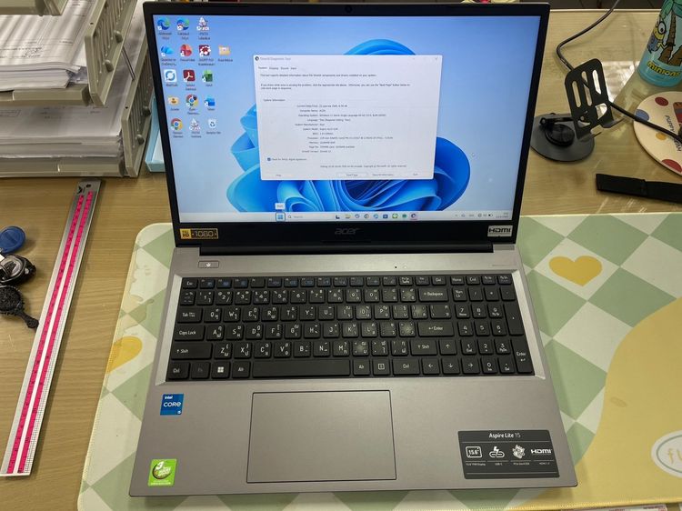 โน้ตบุ๊ค Aspire Lite15 intel core i5 รูปที่ 4