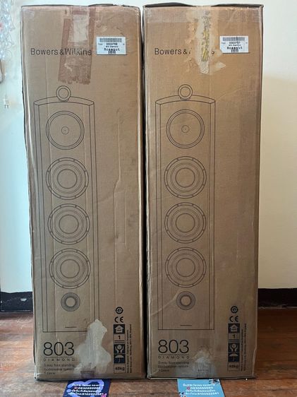 Bowers Wilkins 803 D2 ออกร้านปิยะนัส หมายเลขเครื่อง-ตรงกล่อง-ตรงใบประกัน Made in England สภาพนางฟ้า รูปที่ 2