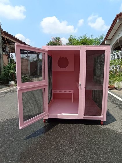 กรง คอกและประตู วิลล่าแมว