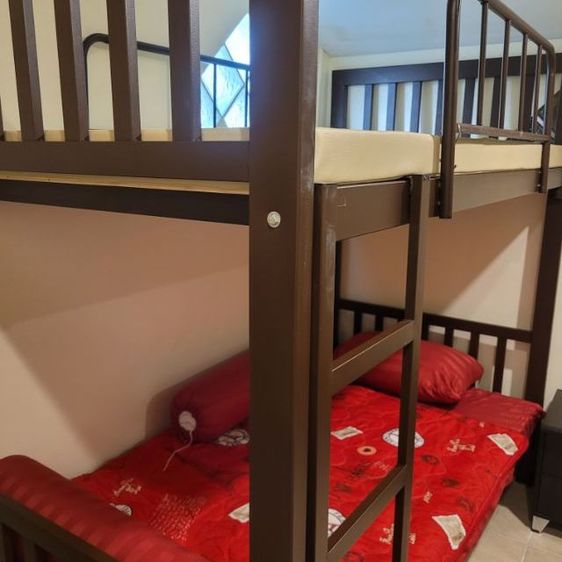 เตียงนอน2ชั้นพร้อมที่นอน (Bunk Bed) ขนาด (3.5 ฟุต) รูปที่ 4