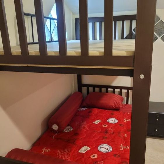 เตียงนอน2ชั้นพร้อมที่นอน (Bunk Bed) ขนาด (3.5 ฟุต) รูปที่ 2