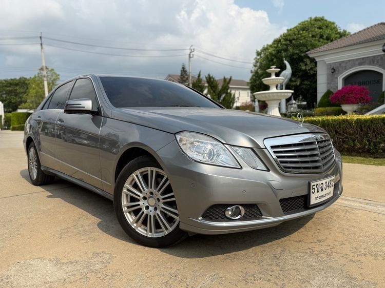 Mercedes-Benz E-Class 2010 E200 CGI Sedan เบนซิน ไม่ติดแก๊ส เกียร์อัตโนมัติ เทา