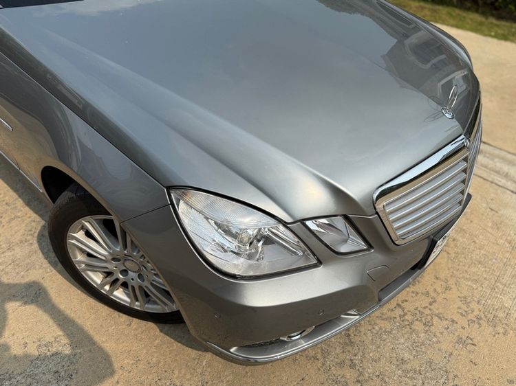 Mercedes-Benz E-Class 2010 E200 CGI Sedan เบนซิน ไม่ติดแก๊ส เกียร์อัตโนมัติ เทา รูปที่ 2