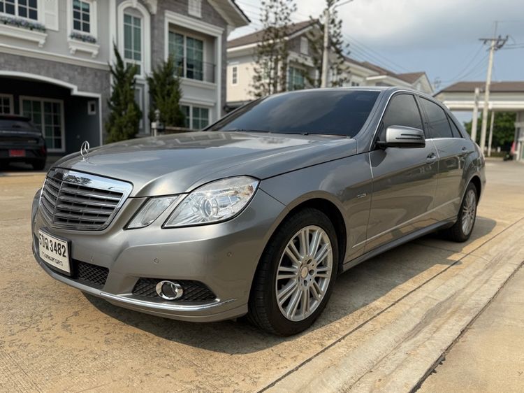 Mercedes-Benz E-Class 2010 E200 CGI Sedan เบนซิน ไม่ติดแก๊ส เกียร์อัตโนมัติ เทา รูปที่ 3