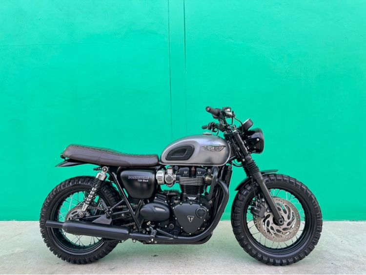 Bonneville T120 2018 Triumph T120 black สีเทา ปี17จด18 