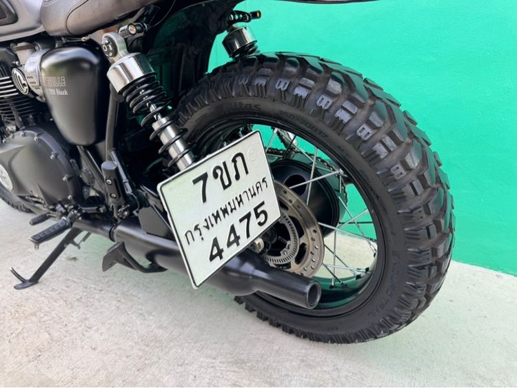 Triumph T120 black สีเทา ปี17จด18  รูปที่ 18