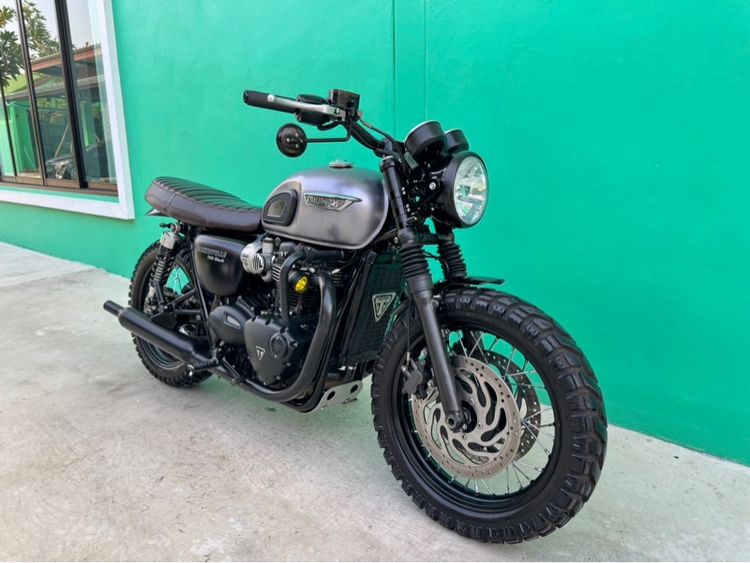 Triumph T120 black สีเทา ปี17จด18  รูปที่ 2