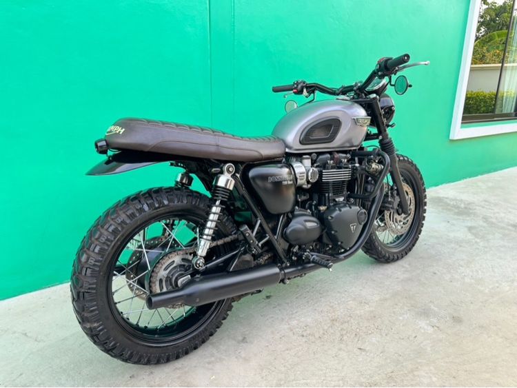 Triumph T120 black สีเทา ปี17จด18  รูปที่ 3