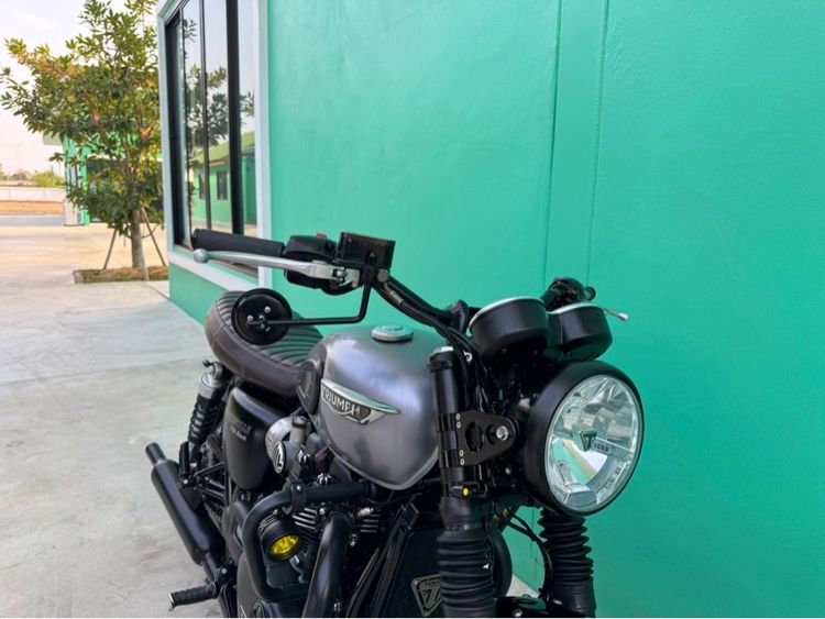 Triumph T120 black สีเทา ปี17จด18  รูปที่ 15