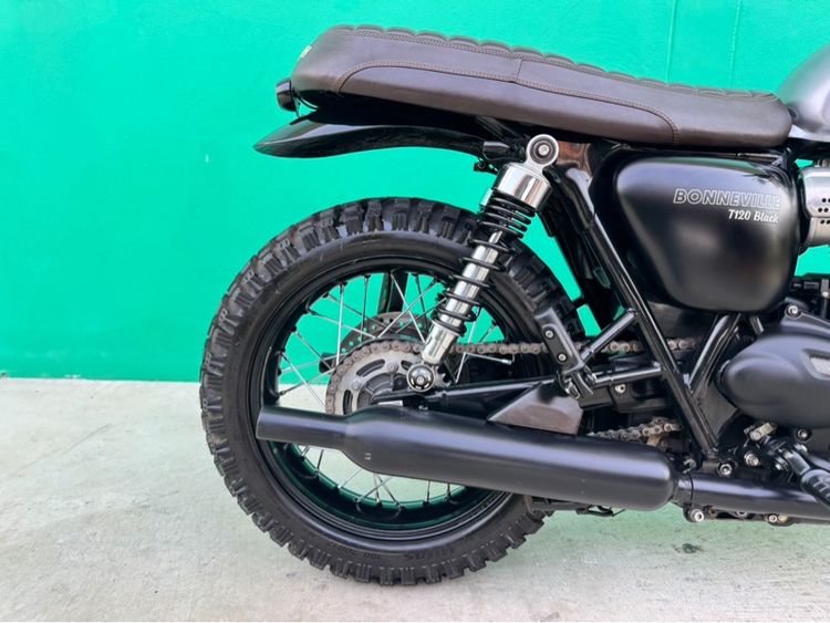 Triumph T120 black สีเทา ปี17จด18  รูปที่ 10