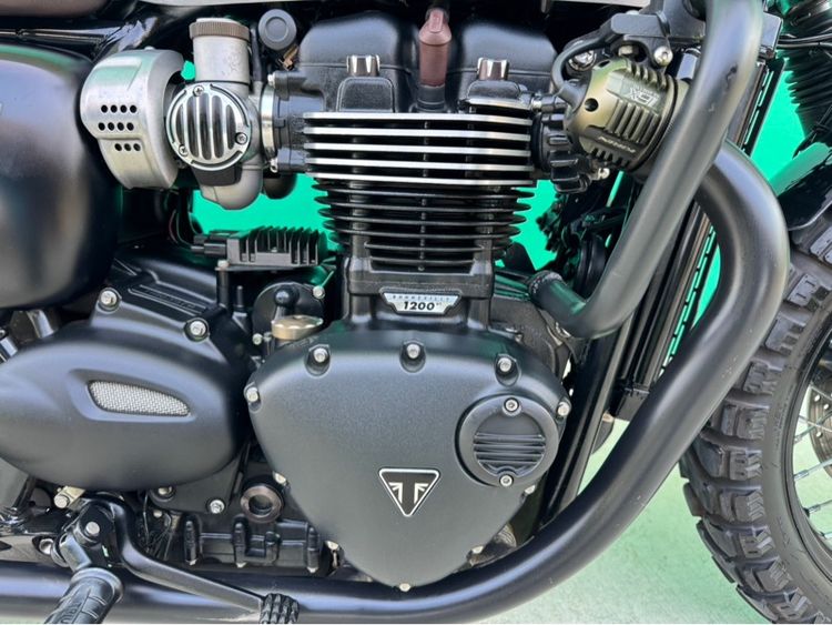 Triumph T120 black สีเทา ปี17จด18  รูปที่ 7
