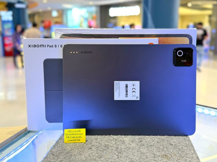 128 GB Xiaomi Pad8 128GB สภาพสวยมาก ประกันศูนย์ปีกว่า ครบกล่องพร้อมเคส