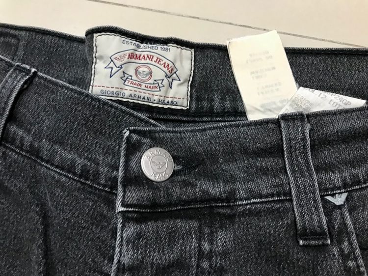 กางเกงยีนส์ Giorgio Armani แท้ อิตาลี สภาพดี รูปที่ 13