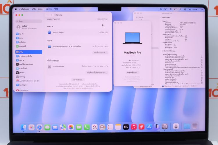 MacBook Pro M5 14" 16.512GB  รูปที่ 4
