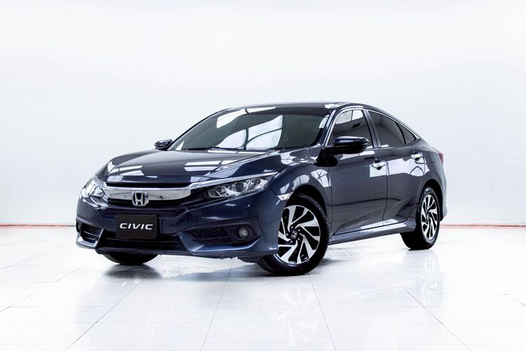 Honda Civic 2016 1.8 EL i-VTEC Sedan เบนซิน ไม่ติดแก๊ส เกียร์อัตโนมัติ น้ำเงิน