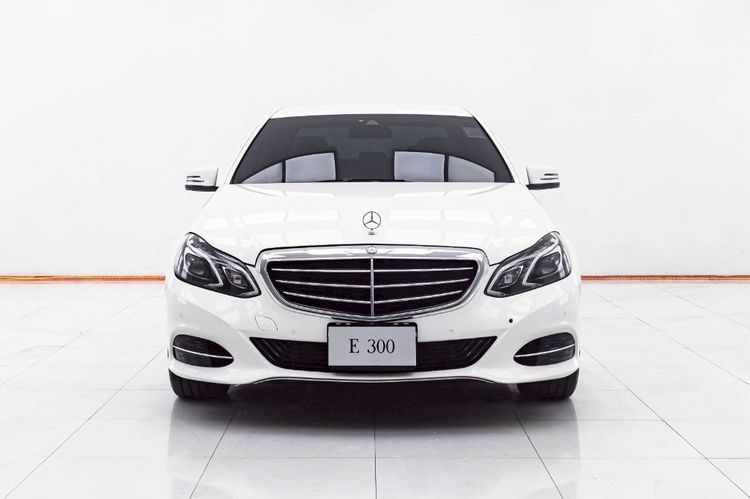 Mercedes-Benz E-Class 2014 E300 Sedan Hybrid (Diesel) ไม่ติดแก๊ส เกียร์อัตโนมัติ ขาว รูปที่ 4