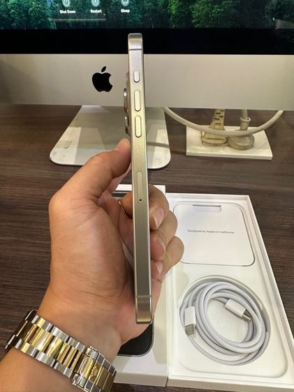 ไอโฟน15pm 256gb เครื่องศูนย์ไทย รูปที่ 7