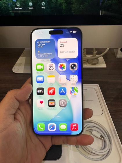 ไอโฟน15pm 256gb เครื่องศูนย์ไทย รูปที่ 2