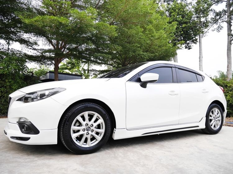 Mazda Mazda3 2014 2.0 S Sports Sedan เบนซิน ไม่ติดแก๊ส เกียร์อัตโนมัติ ขาว