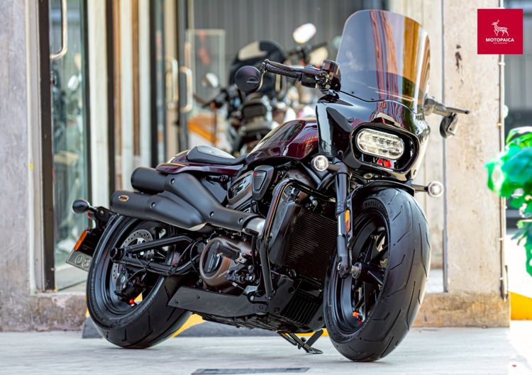 Harley Davidson Sportster S ปี2023 สีแดงหายาก วิ่ง2000Mi. แต่งครบ
