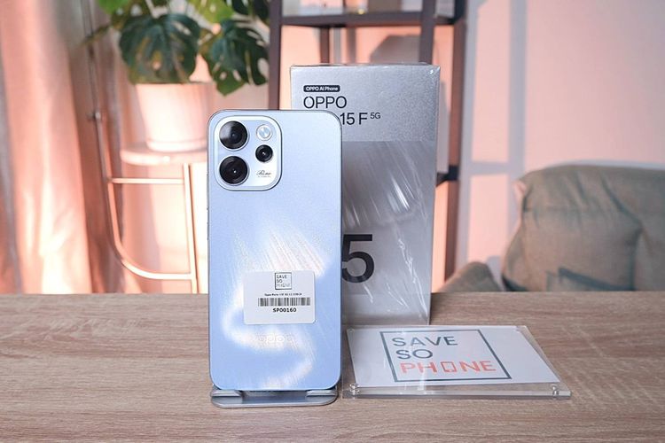 อื่นๆ 256 GB OPPO Reno 15 F 12+256GB สี Blue เครื่องสวย ราคาเพียง 9,990.- มีประกันร้าน 60 วัน