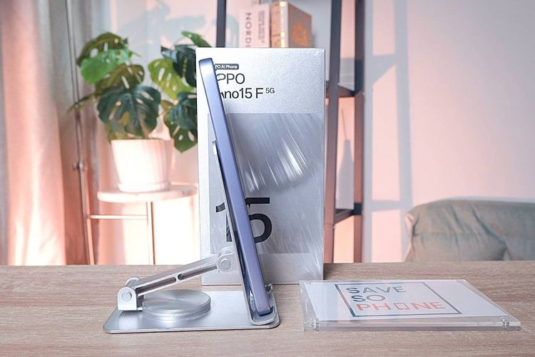 OPPO Reno 15 F 12+256GB สี Blue เครื่องสวย ราคาเพียง 9,990.- มีประกันร้าน 60 วัน รูปที่ 3