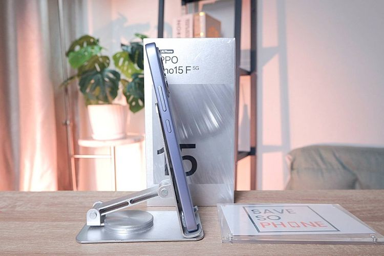 OPPO Reno 15 F 12+256GB สี Blue เครื่องสวย ราคาเพียง 9,990.- มีประกันร้าน 60 วัน รูปที่ 4