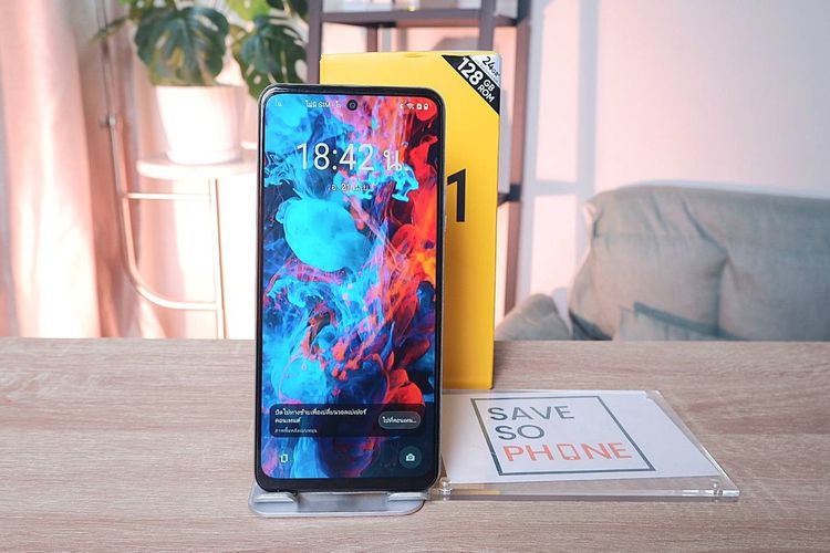 Realme C71 8+128GB สี White เครื่องสวย ราคาเพียง 3,290.- มีประกันร้าน 60 วัน รูปที่ 2