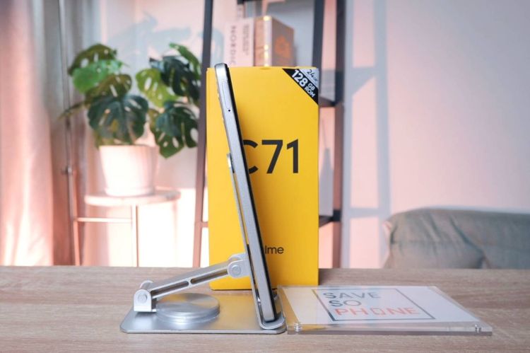 Realme C71 8+128GB สี White เครื่องสวย ราคาเพียง 3,290.- มีประกันร้าน 60 วัน รูปที่ 3