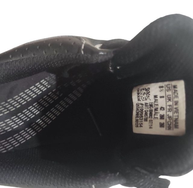 รองเท้ากอล์ฟไร้ปุ่มสำหรับผู้ชาย Adidas รุ่น I676132 สีดำขาว 42 26.5cm  รูปที่ 8
