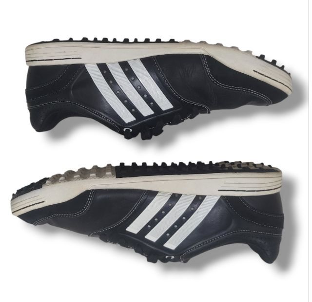รองเท้ากอล์ฟไร้ปุ่มสำหรับผู้ชาย Adidas รุ่น I676132 สีดำขาว 42 26.5cm  รูปที่ 7