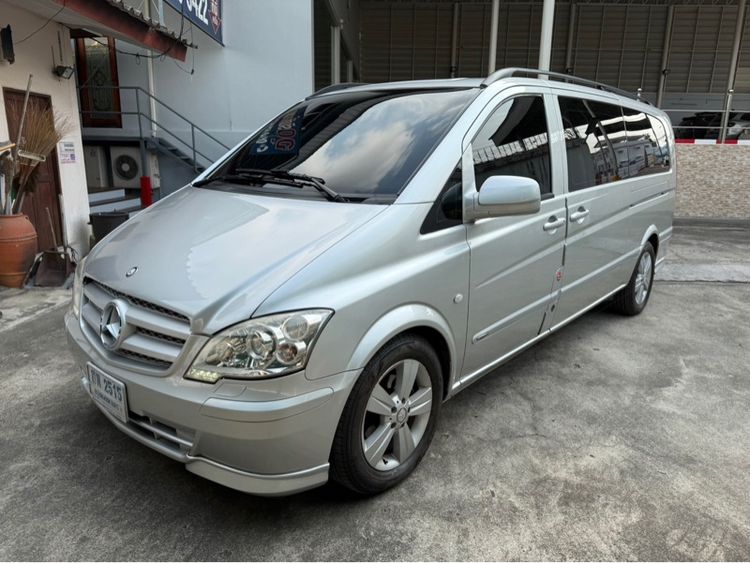 Mercedes-Benz V-Class 2012 Vito Van ดีเซล ไม่ติดแก๊ส เกียร์อัตโนมัติ บรอนซ์เงิน รูปที่ 3