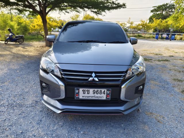 Mitsubishi Attrage 2022 1.2 GLX เบนซิน เกียร์อัตโนมัติ เทา รูปที่ 2