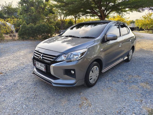 Mitsubishi Attrage 2022 1.2 GLX เบนซิน เกียร์อัตโนมัติ เทา รูปที่ 3