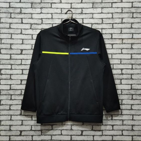 ผู้ชาย ดำ ชุดออกกำลังกาย อื่นๆ 🔥Lining Badminton jacket ไม่มีจั๊มปลายแขน