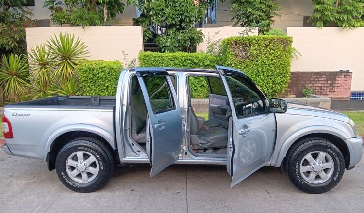 Isuzu D-MAX 2006 2.5 SLX Ddi i-TEQ Pickup ดีเซล ไม่ติดแก๊ส เกียร์ธรรมดา เทา รูปที่ 4