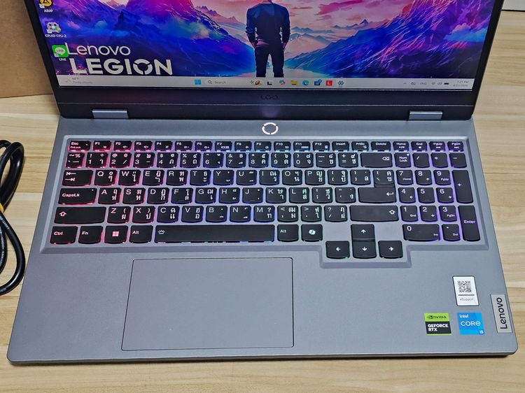 Lenovo LOQ intel i5 13450HX+ RTX3050 6GB+15.6" FHD IPS Ram16 เครื่อง สวย 1 เดือน รูปที่ 3