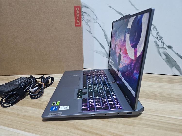 Lenovo LOQ intel i5 13450HX+ RTX3050 6GB+15.6" FHD IPS Ram16 เครื่อง สวย 1 เดือน รูปที่ 5