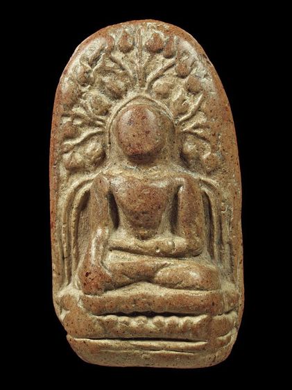 พระเนื้อดินเก่า ฐาน1.4 สูง 2.9 ซ.ม BB 450